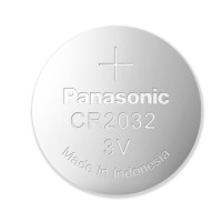 Panasonic松下3V纽扣电池CR2032锂电池适用奥迪A3起亚K3哈弗H2H6宝骏560汽车钥匙遥控器通用 2粒