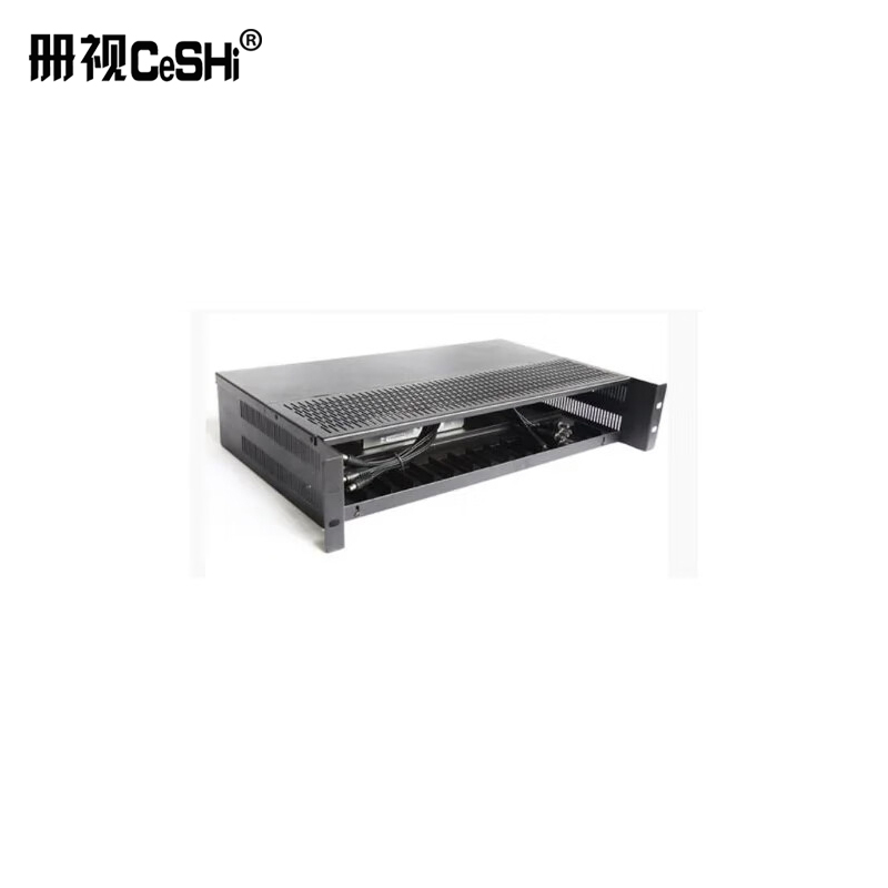 册视19英寸插卡式光纤收发器机箱ce-K1402台高清大图