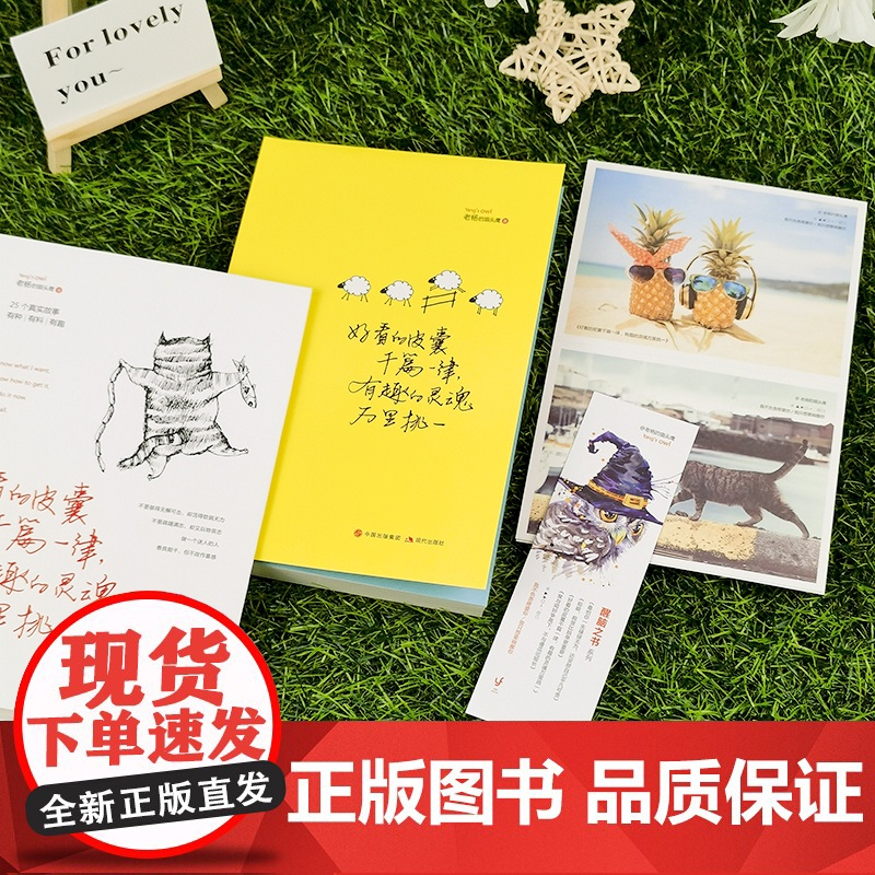 好看的皮囊千篇一律有趣的灵魂万里挑一+世界那么大我要去看看(全2册)老杨的猫头鹰作品“醒脑之书”系列之三写给年轻人的正能高清大图