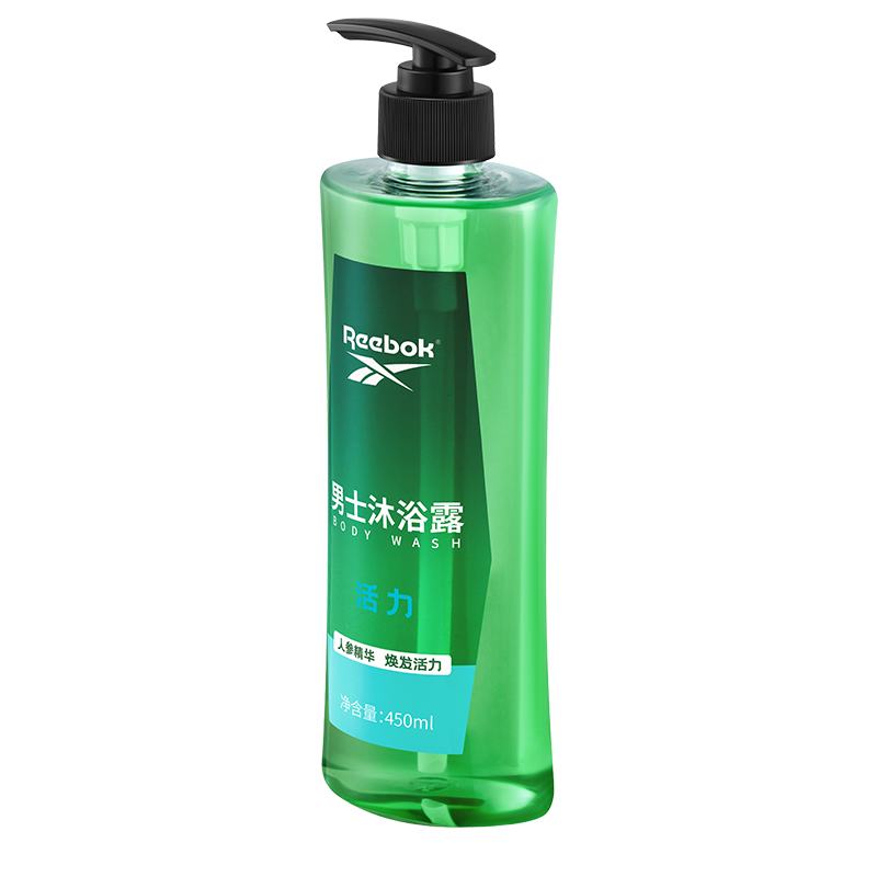 REEBOK锐步男士沐浴露-活力450ml 沐浴液沐浴乳香氛留香型男女通用高清大图
