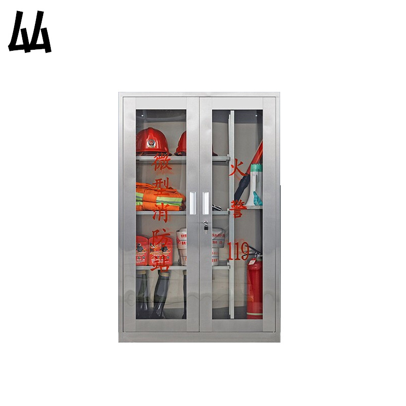 厸不锈钢消防柜二门台高清大图