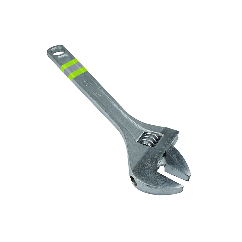 波斯(BOSI) 荧光系列活动扳手 18寸/450mm 把高清大图