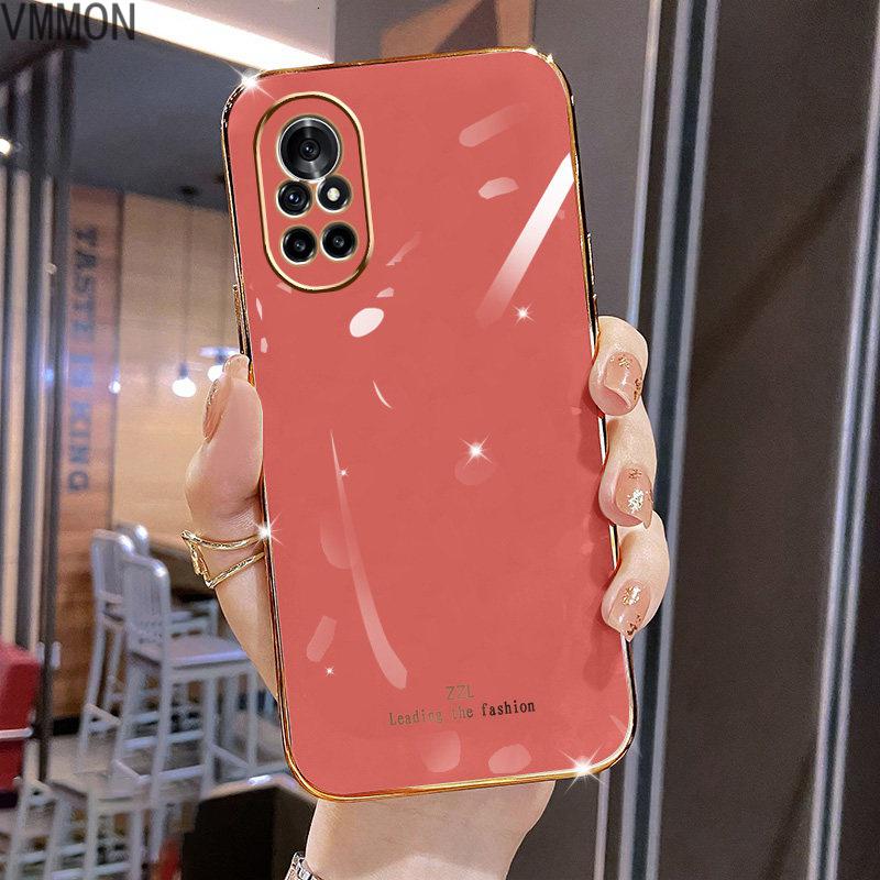 VMONN适用于华为nova8pro手机壳hw直边电镀保护套8por超薄防摔软外壳n0va8pr0网红高档女新款兔耳朵补高清大图
