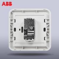 【ABB官方旗舰店】ABB开关插座面板ABB开关ABB插座德静 一位/普通电视插座AJ301