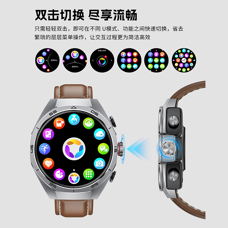 sayrelances塞尔兰斯 智能蓝牙耳机手表 WATCH7PLUS尊享版高清大图