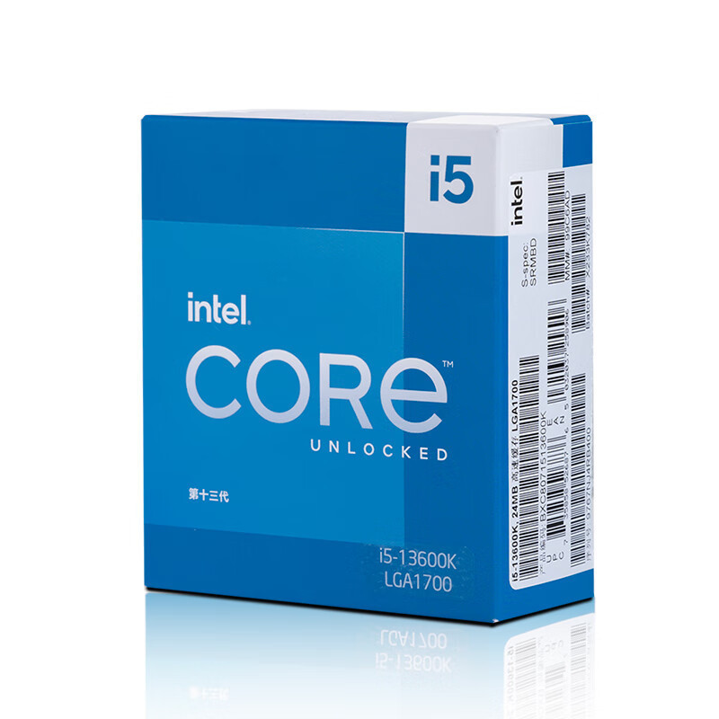 英特尔(Intel)13代 酷睿 i5-13600K 处理器 14核20线程 单核睿频至高可达5.1Ghz 24M三级缓存 台式机CPU