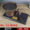 陶然电茶炉 童趣功夫煮茶器纳丽雅(Naliya)紫砂玻璃陶瓷养生壶电子热烧水陶瓷炉 黑圆单炉
