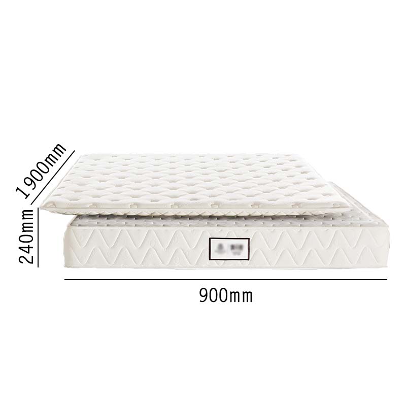 阿拉贡压缩卷包席梦思床垫独立弹簧天然乳胶超软折叠E2款面可拆/[天然乳胶3cm+独立布袋簧]厚约24cm高清大图