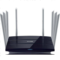 TP-LINK TL-WDR8620 千兆有线网口家用无线路由器5G千兆双频WIFI智能穿墙王8八根外置天线2600M光纤宽带小中大户型别墅级高速网络手机APP远程管理tplink