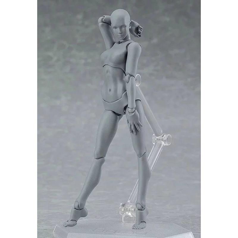 figma素体手办人体模型人偶参考绘画工具画画美术漫画男女国产 素体2.0肤色男女 国产高清大图