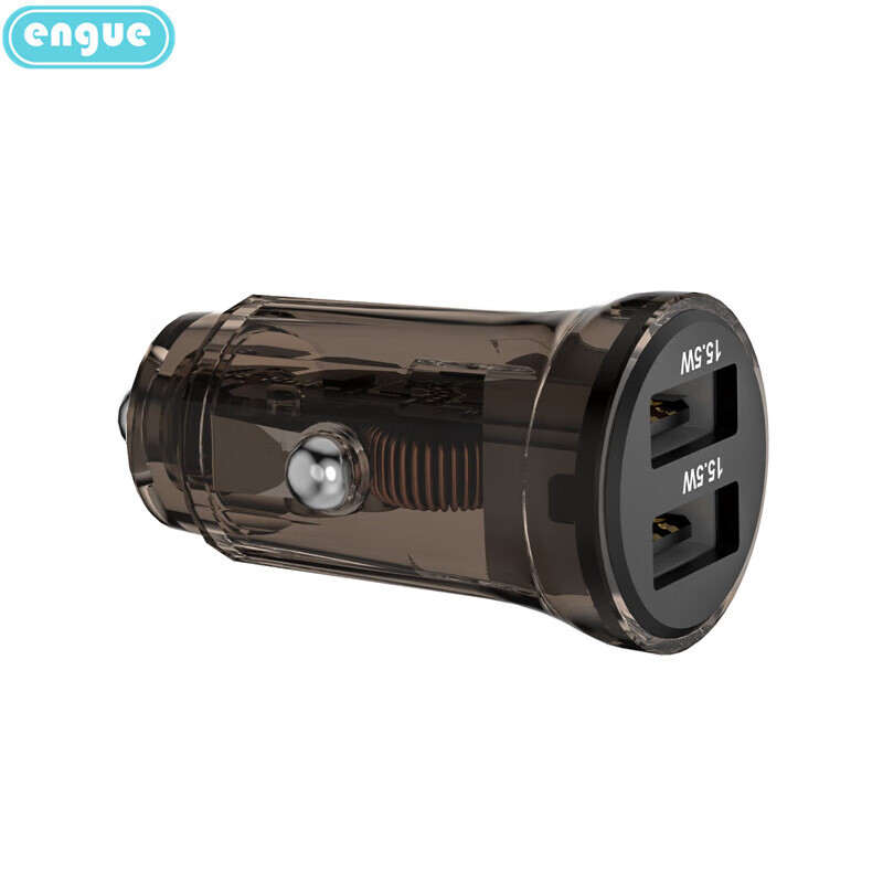 恩谷(ENGUE) 双口车充15W +2USB输出充电器 CM06高清大图