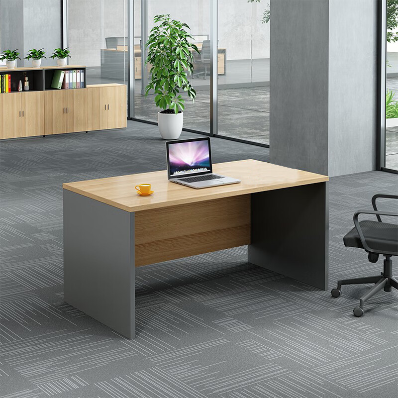 域赢职员桌办公桌屏风员工桌工作位屏风卡座隔断现代简约单人位不含柜高清大图