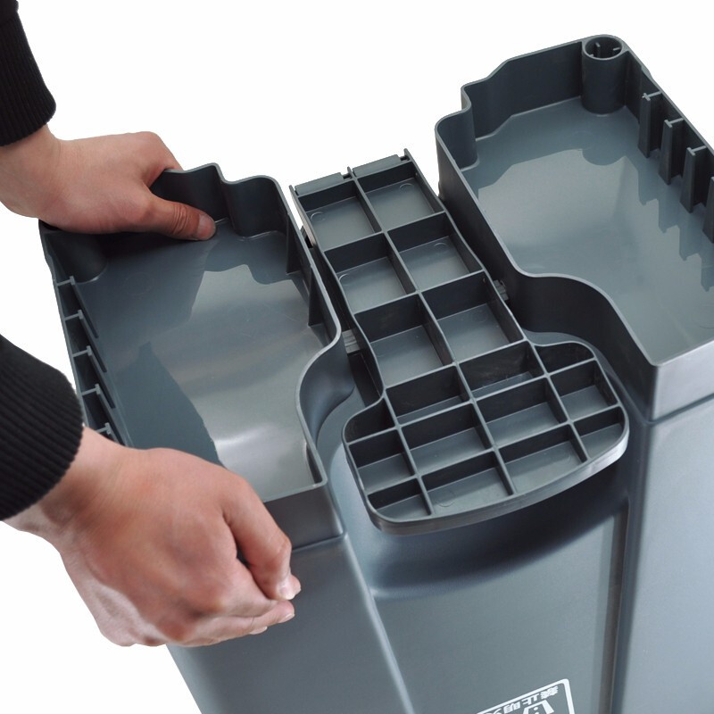 良维 带盖垃圾桶 80L