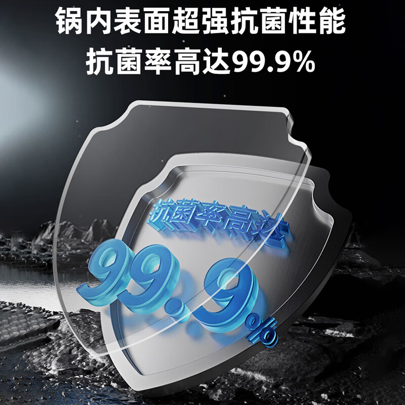 康巴赫(KBH)真钛0涂层不粘炒锅第三代32cm KGO-C32T高清大图