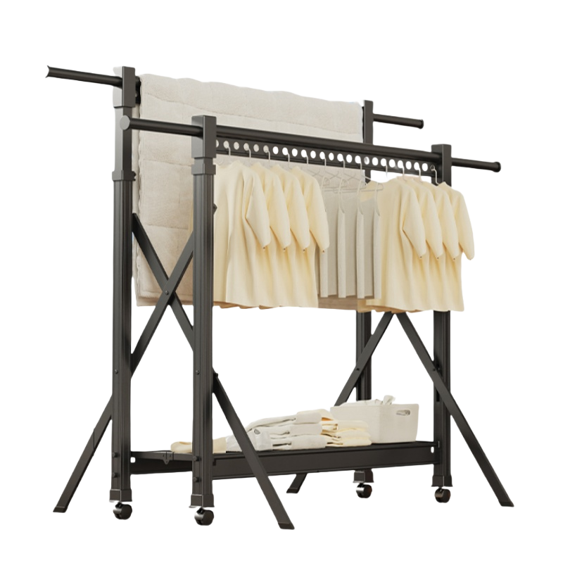 怡卓欧落地晾衣架高清大图