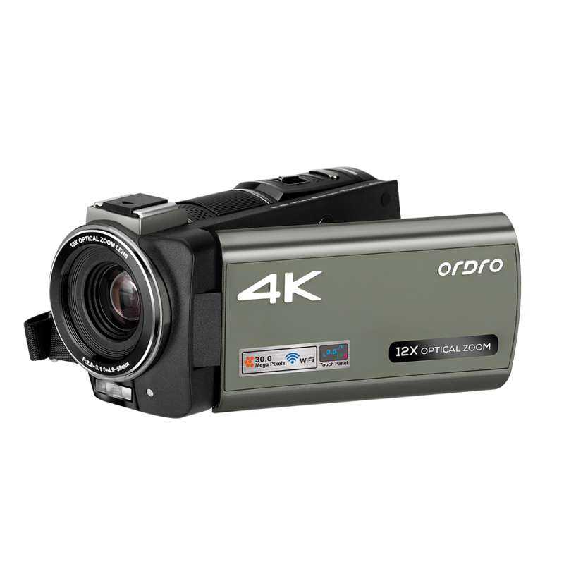 欧达(ORDRO)AX60 实用版 高清4K数码摄像机便携式数码DV录像机专业婚庆视频直播摄影机