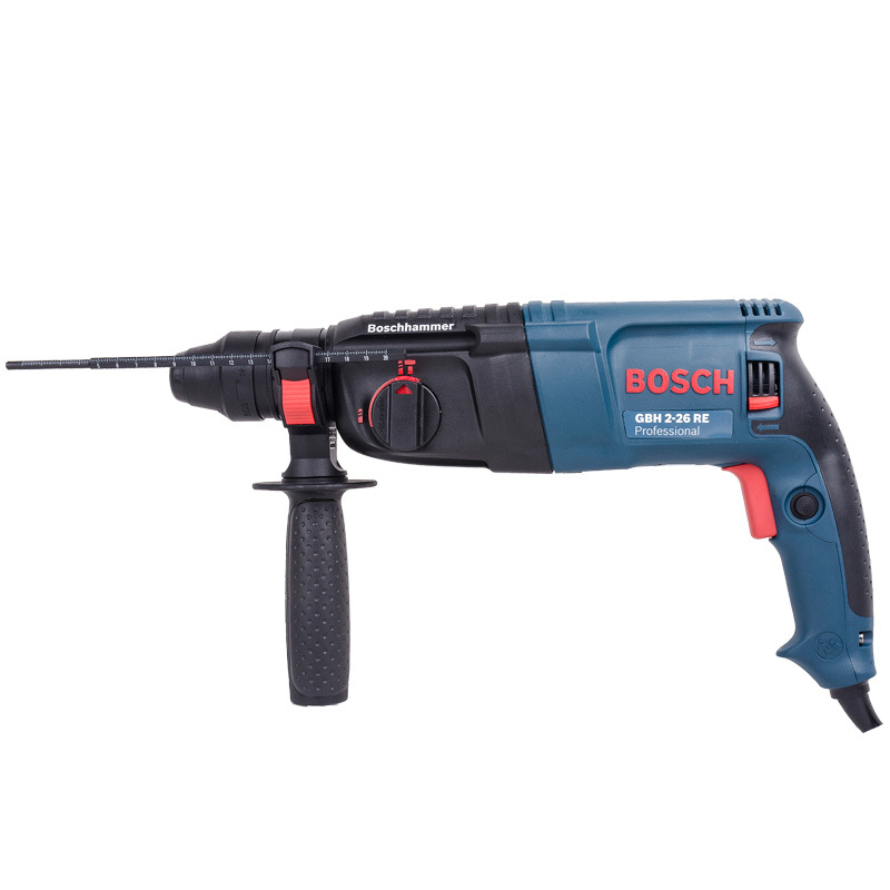 博世boschgbh226re轻型电锤电钻800瓦插电式多功能正反转四坑电锤工业