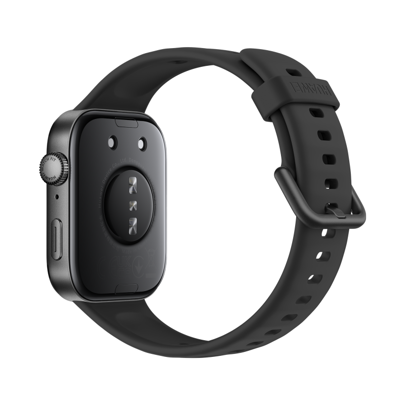 华为(HUAWEI) WATCH FIT 3 智能手表 幻夜黑 氟橡胶表带