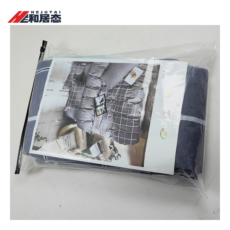 和居态 纯棉三件套 HJT-141 套高清大图