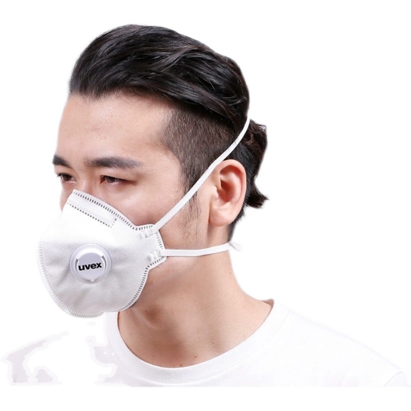 UVEX优唯斯3310带阀FFP3折叠式防尘口罩头戴式防护口罩高清大图