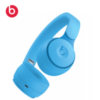 Beats Solo Pro 无线消噪耳机 头戴式蓝牙无线 苹果手机电脑魔音游戏耳机耳麦 浅蓝色