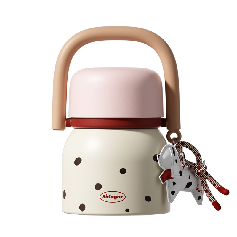 世大家 能量BUFF焖烧罐700ml奶绒雾白(粉)高清大图