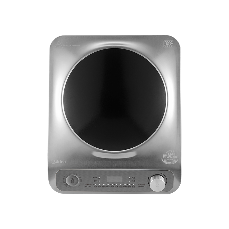 美的(Midea)电磁炉凹面猛火爆炒 360°立体IH加热电磁灶电陶炉家用3500W大功率 MC-E35D2