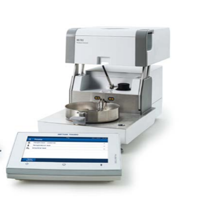 梅特勒托利多 卤素水分测定仪 HS153 配备RS-P26型号打印机高清大图