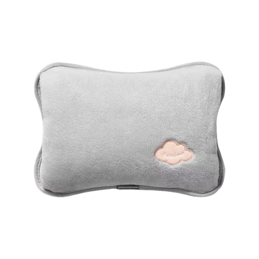 彩虹电热暖手宝(免洗舒适插手套),优质亲肤绒322 灰色