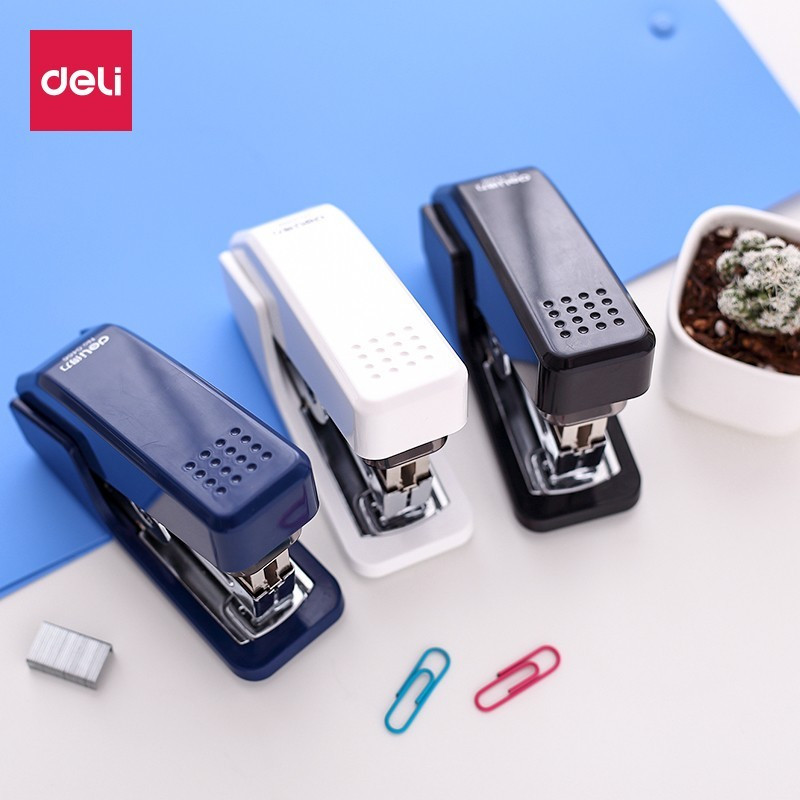 得力0467 省力订书机(蓝)12台高清大图