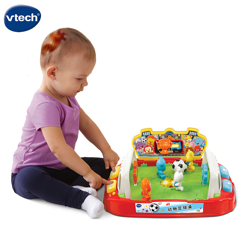 [苏宁自营]伟易达(Vtech) 玩具 动物足球桌 桌上足球早教儿童声光玩具