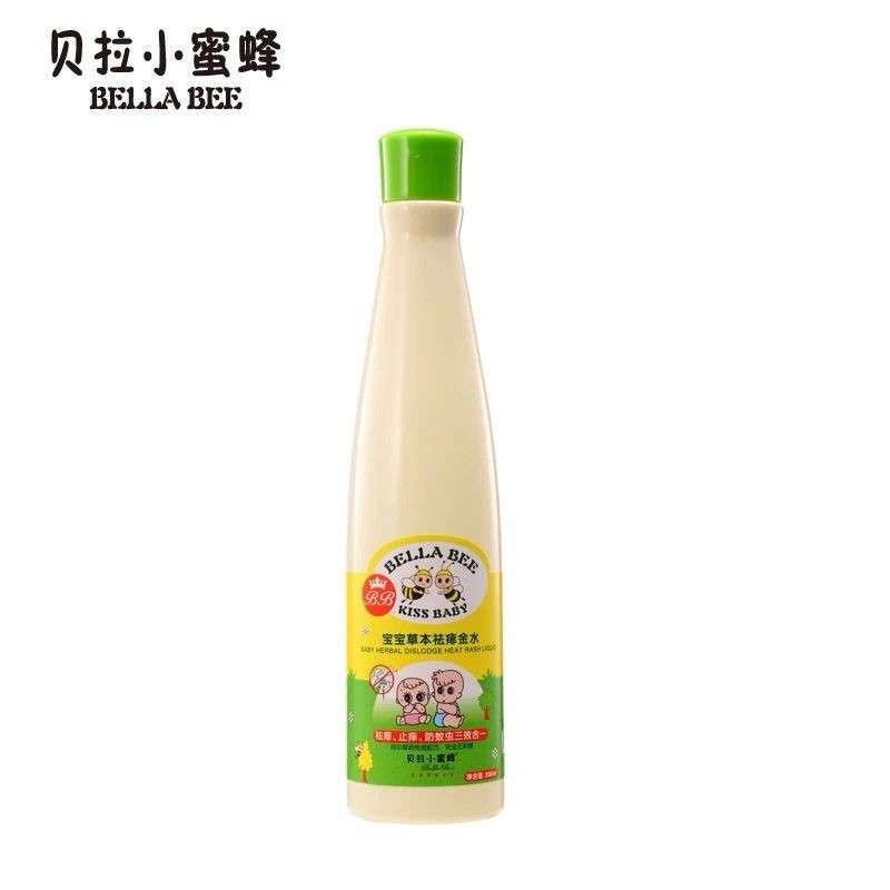 贝拉小蜜蜂宝宝草本祛痱金水200ml
