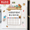真智力日历冰箱留言贴磁性磁力可擦写记事备忘录月计划留言板磁贴吸铁石 I款·漂流瓶 中磁性玩具