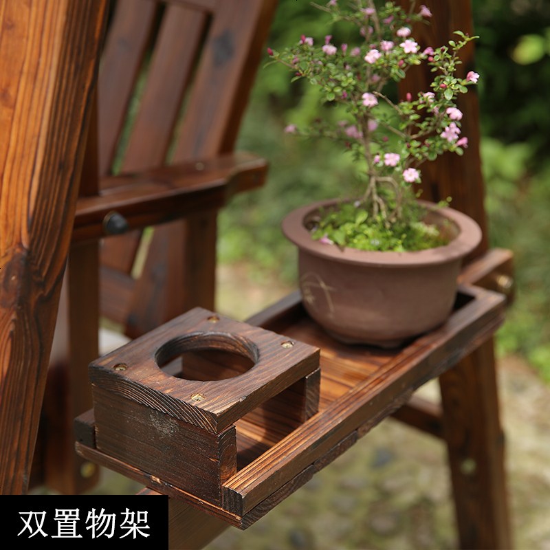 户外秋千防腐实木碳化成人吊椅室内外庭院别墅木顶荡秋千花园摇椅高清大图