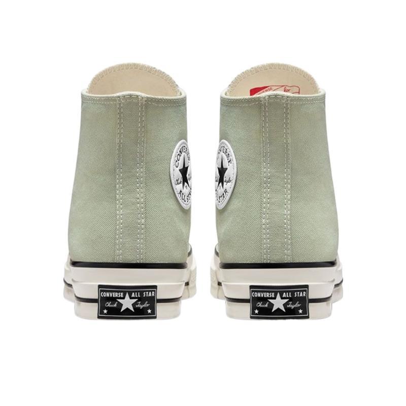 匡威(CONVERSE)高帮板鞋聚酯帆布舒适缓震星星刺绣休闲运动鞋