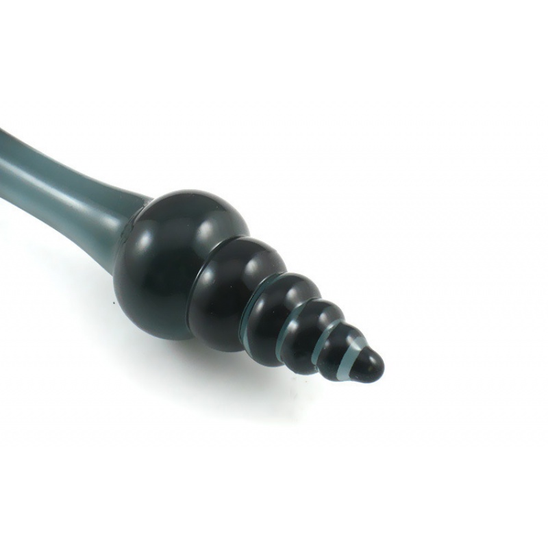 水晶玻璃阳具后庭拉珠肛塞肛自玩男女激情性工具外出型交器具 211A黑色高清大图