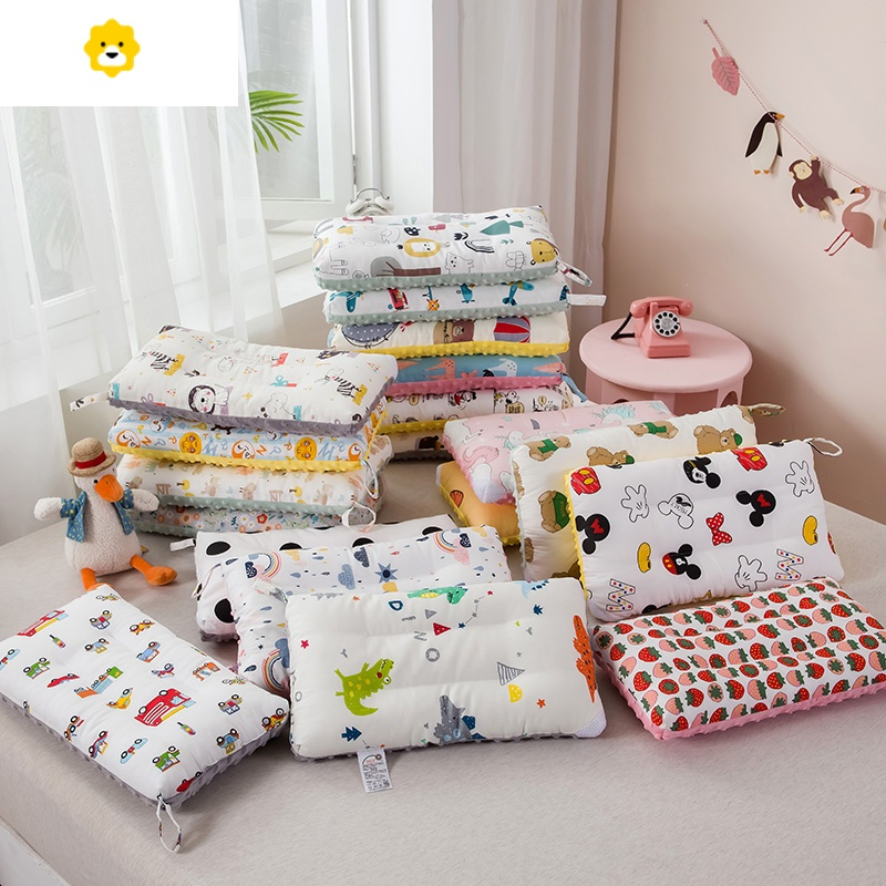 喻娄婴儿枕头新生儿童0123岁宝宝定型枕幼儿园枕头儿童枕四季可用