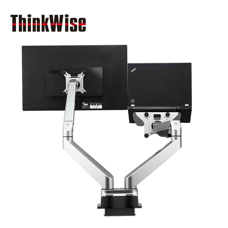 慧想(Thinkwise) 显示器 笔记本通用支架 气压支臂 可升降万向旋转 BS204