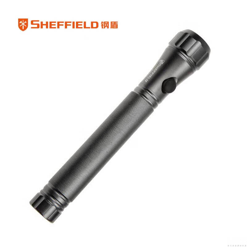 钢盾高强度铝合金手电筒(2节1号电池)20LED S030004