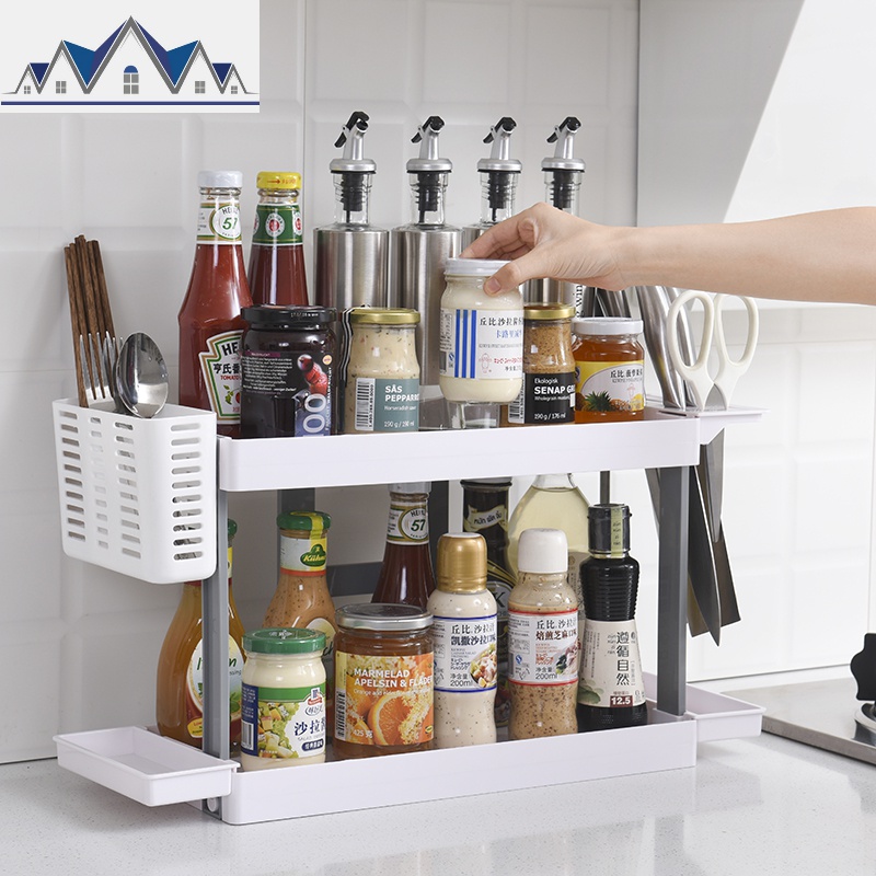 厨房调味料置物架刀架落地组合式多层大容量调味品整理分类收纳架_2_481高清大图