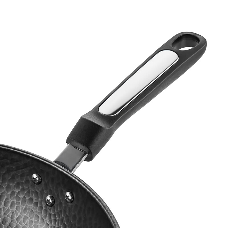 康宁WORLD KITCHEN精铁锤纹系列炒锅30cmWK-CWCG30/KZ/JY高清大图