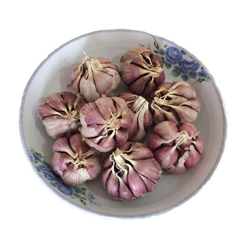 2.5kg 紫皮大蒜新蒜多瓣蒜湿蒜干蒜干大蒜红皮半干大蒜【价格图片品牌