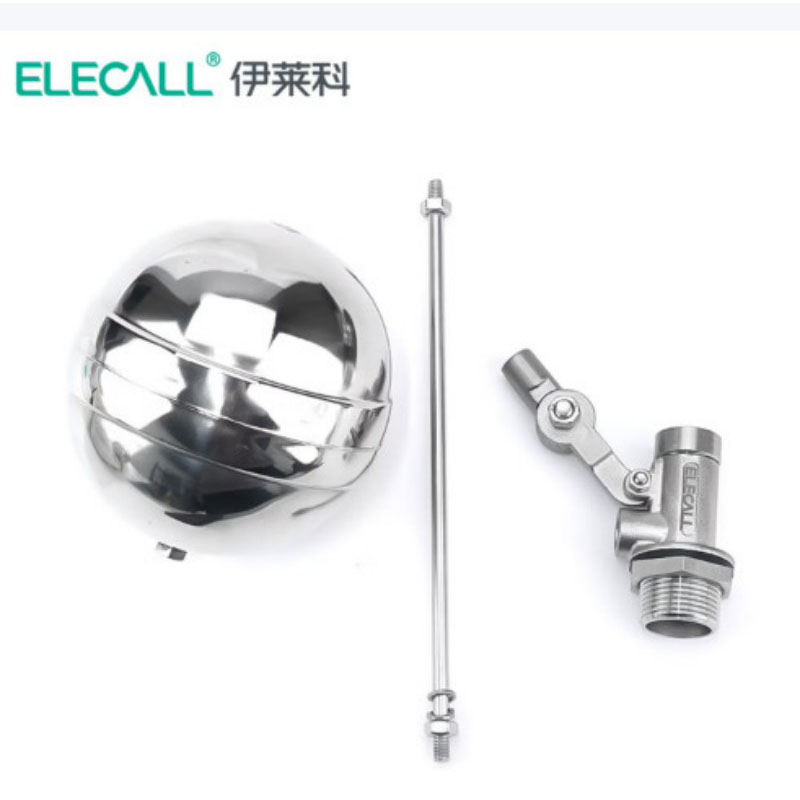 伊莱科(ELECALL)全不锈钢浮球开关耐高温可调式液位开关浮球阀 可调式EFV-40CK 1.5寸 单位:只高清大图