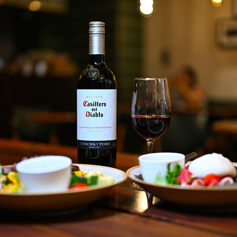 干露红魔鬼经典赤霞珠干红葡萄酒智利中央山谷原瓶进口红酒整箱高清大图