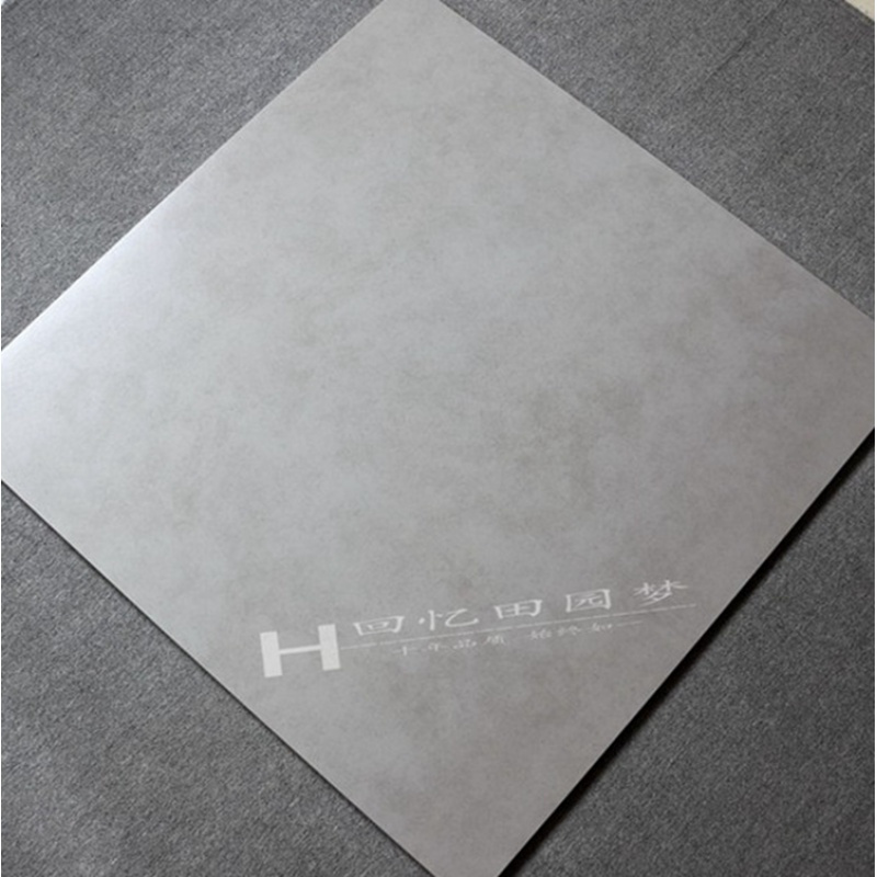 水泥灰瓷砖800x800仿古砖客厅卧室哑光防滑地板砖600x600灰色地砖壹德