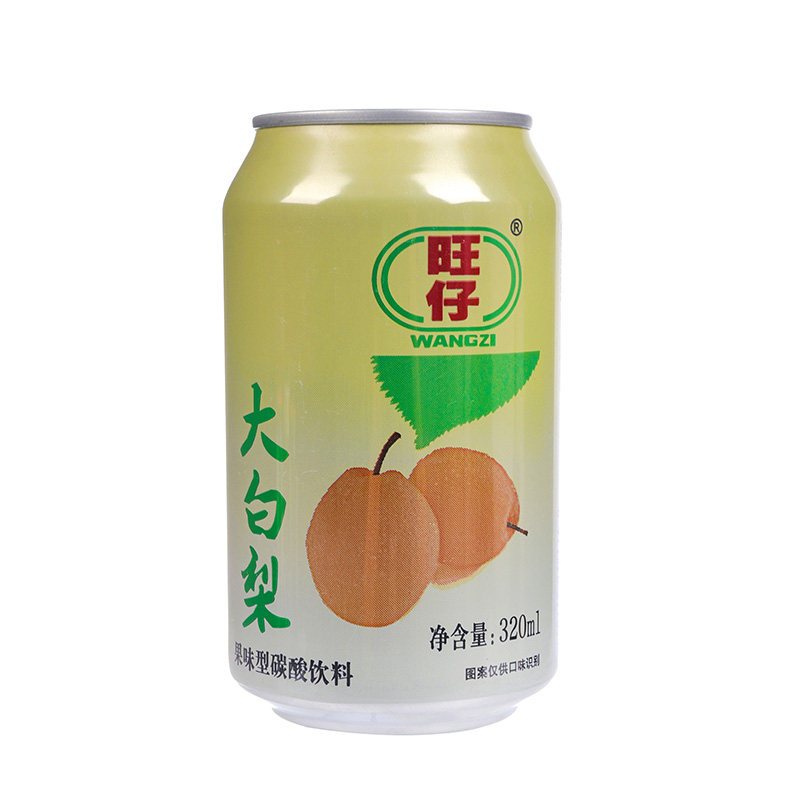 大白梨汽水饮料320ml6罐12罐24罐可选饮料整箱东北怀旧网红老汽水8090