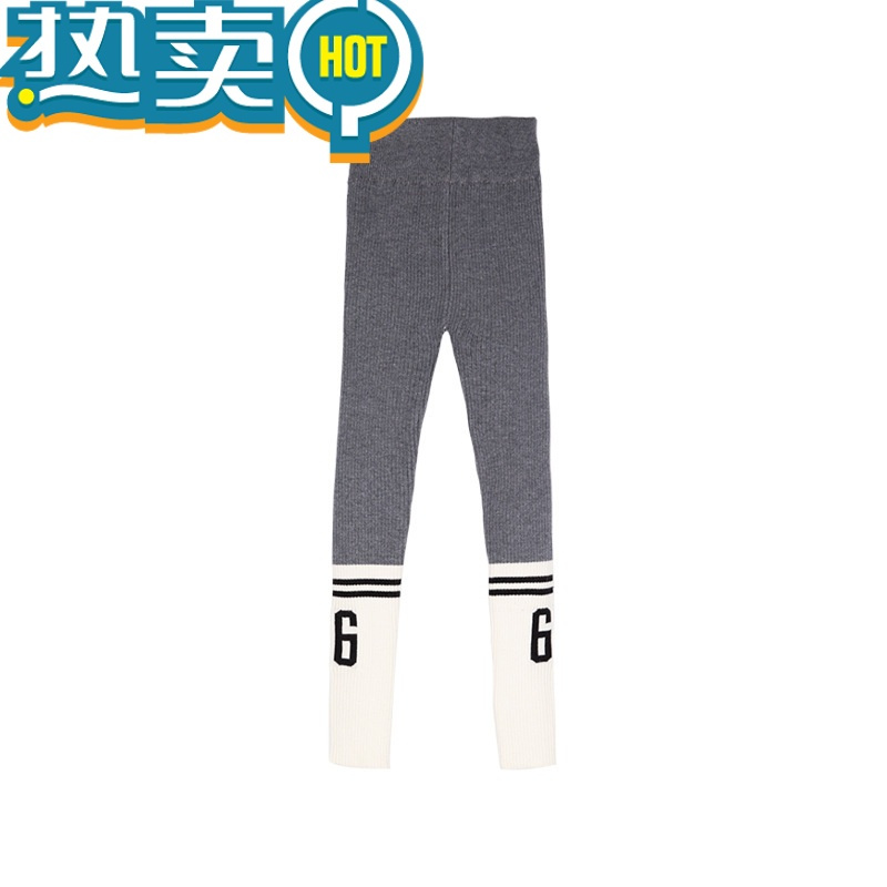 绿彩虹光女童加绒打底裤春秋冬款外穿2023新款2岁3加厚4洋气5宝宝儿童裤子