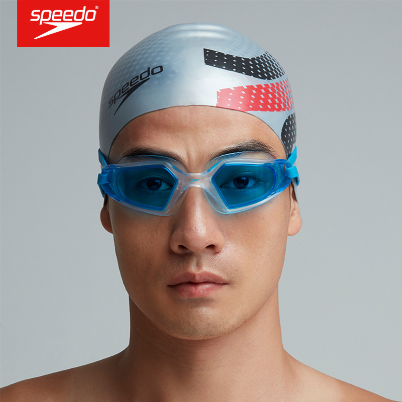 speedo/速比涛泳镜防水防雾高清男女通用专业游泳装备游泳眼镜