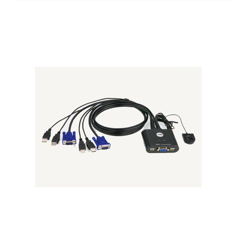金佳佰业KVW 2口VGA端口USB切换器 分线器