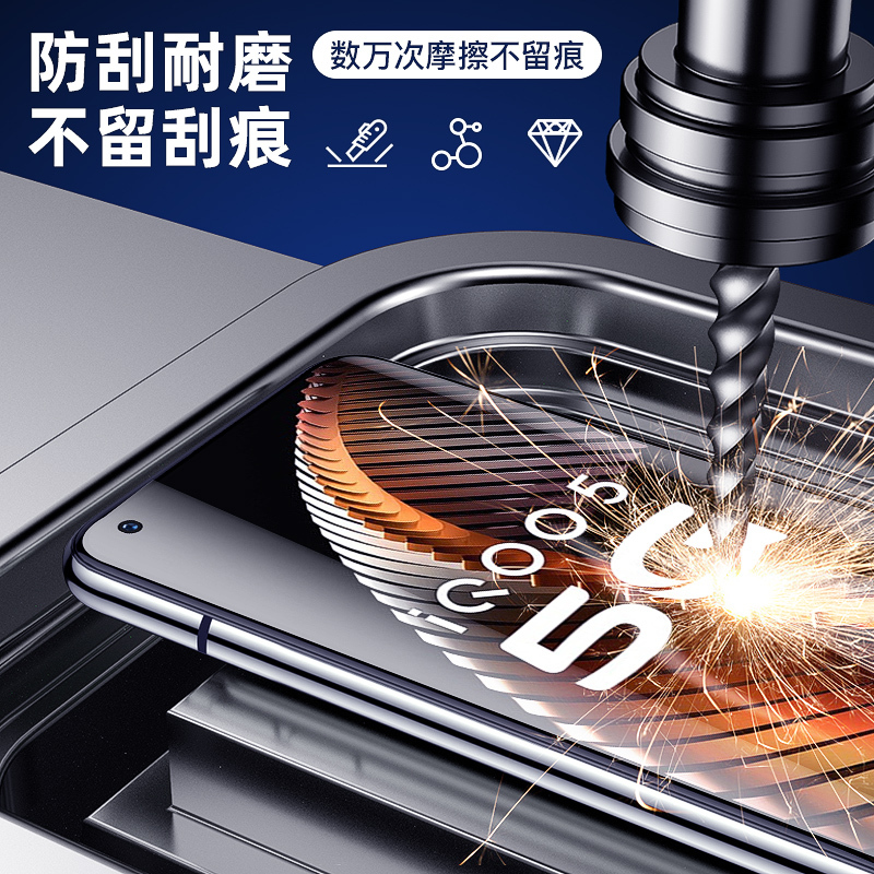 iqoo5钢化膜iqoo5pro手机膜全屏水凝iqoo5gprovivoiqoo5曲面全胶iq005抗蓝光5g全包防摔p
